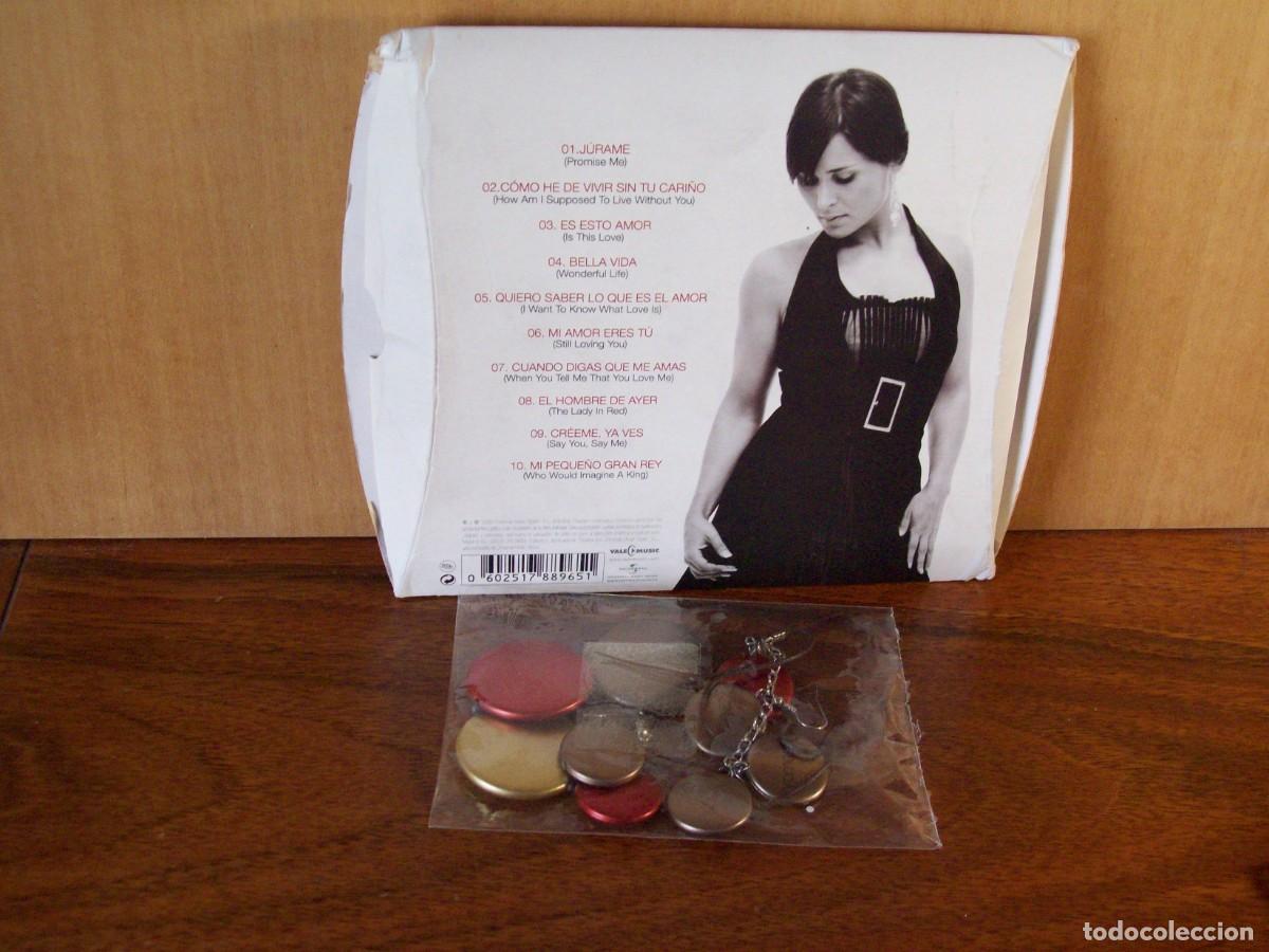 CDs de m&uacute;sica: ROSA - PROMESAS - CD + COLLAR Y PENDIENTES EDICION LIMITADA - Foto 2
