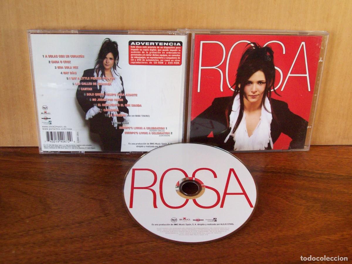 CDs de m&uacute;sica: ROSA - A SOLAS CON MI CORAZON Y 11 CANCIONES MAS - CD - Foto 1