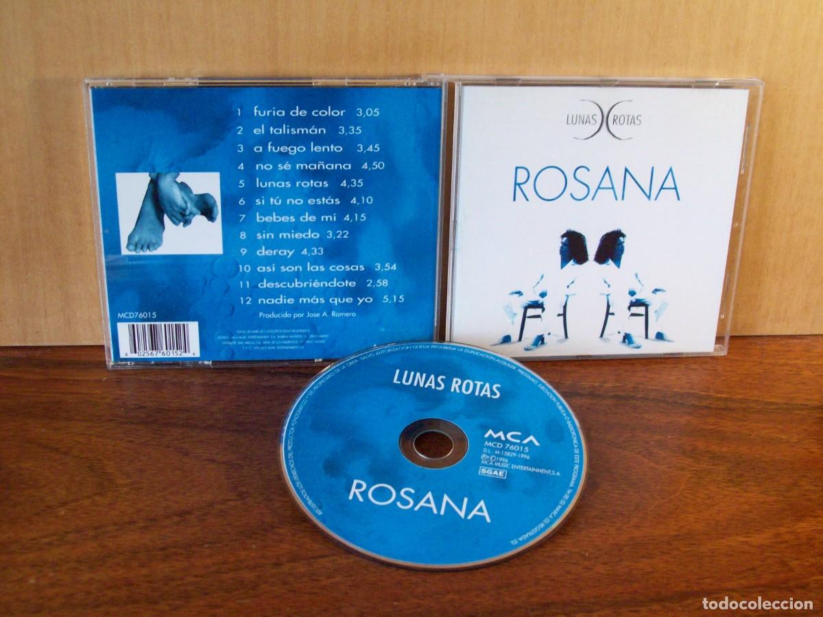 CDs de m&uacute;sica: ROSANA - LUNAS ROTAS - CD ------ - Foto 1