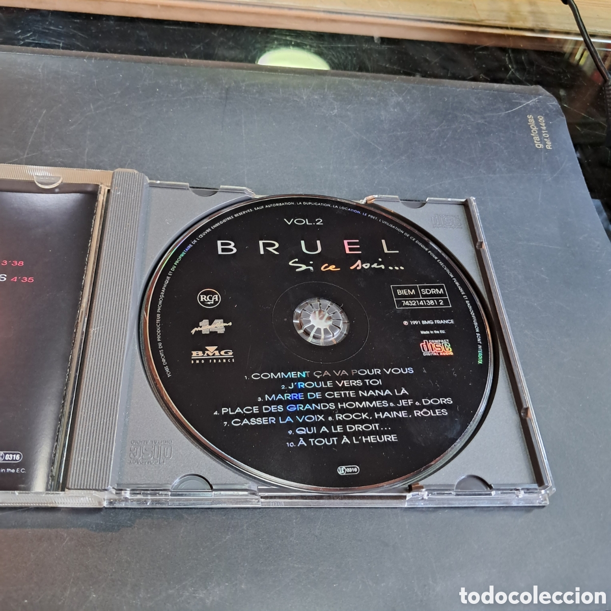 CDs de m&uacute;sica: Bruel, Sice sois, volumen 2, Compact disc - Foto 2