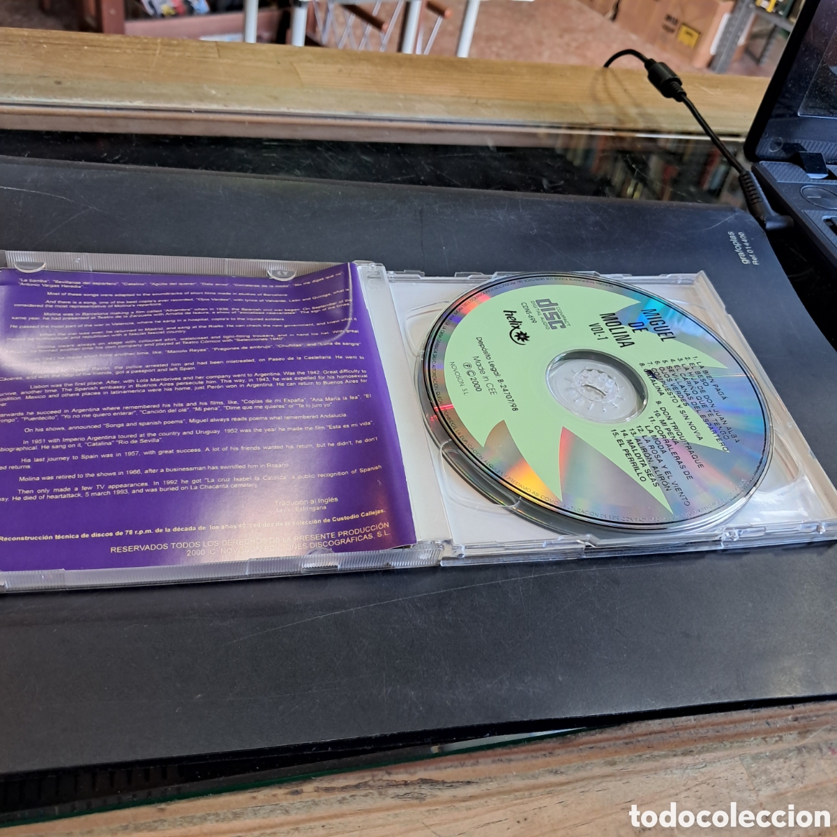 CDs de m&uacute;sica: Miguel de Molina, El inimitable, 2 Compact disc - Foto 2