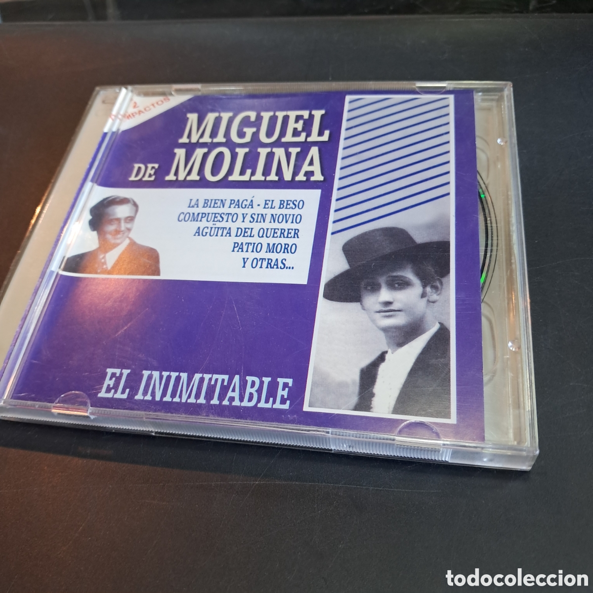 CDs de m&uacute;sica: Miguel de Molina, El inimitable, 2 Compact disc - Foto 1