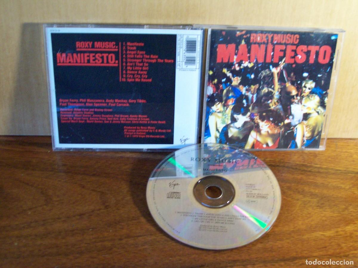CDs de m&uacute;sica: ROXY MUSIC - MANIFESTO - CD - Foto 1