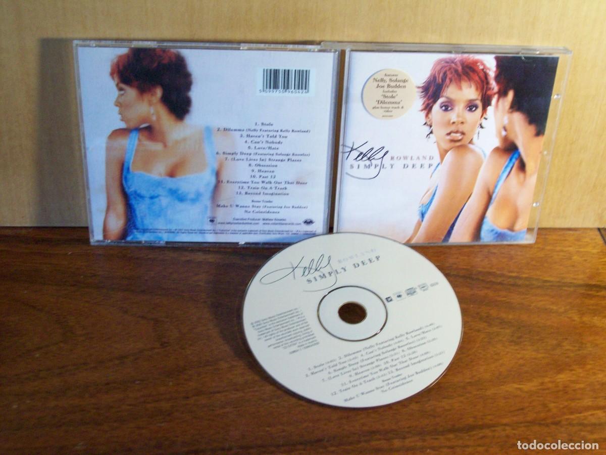 CDs de m&uacute;sica: KELLY ROWLAND - SIMPLY DEEP - CD - Foto 1