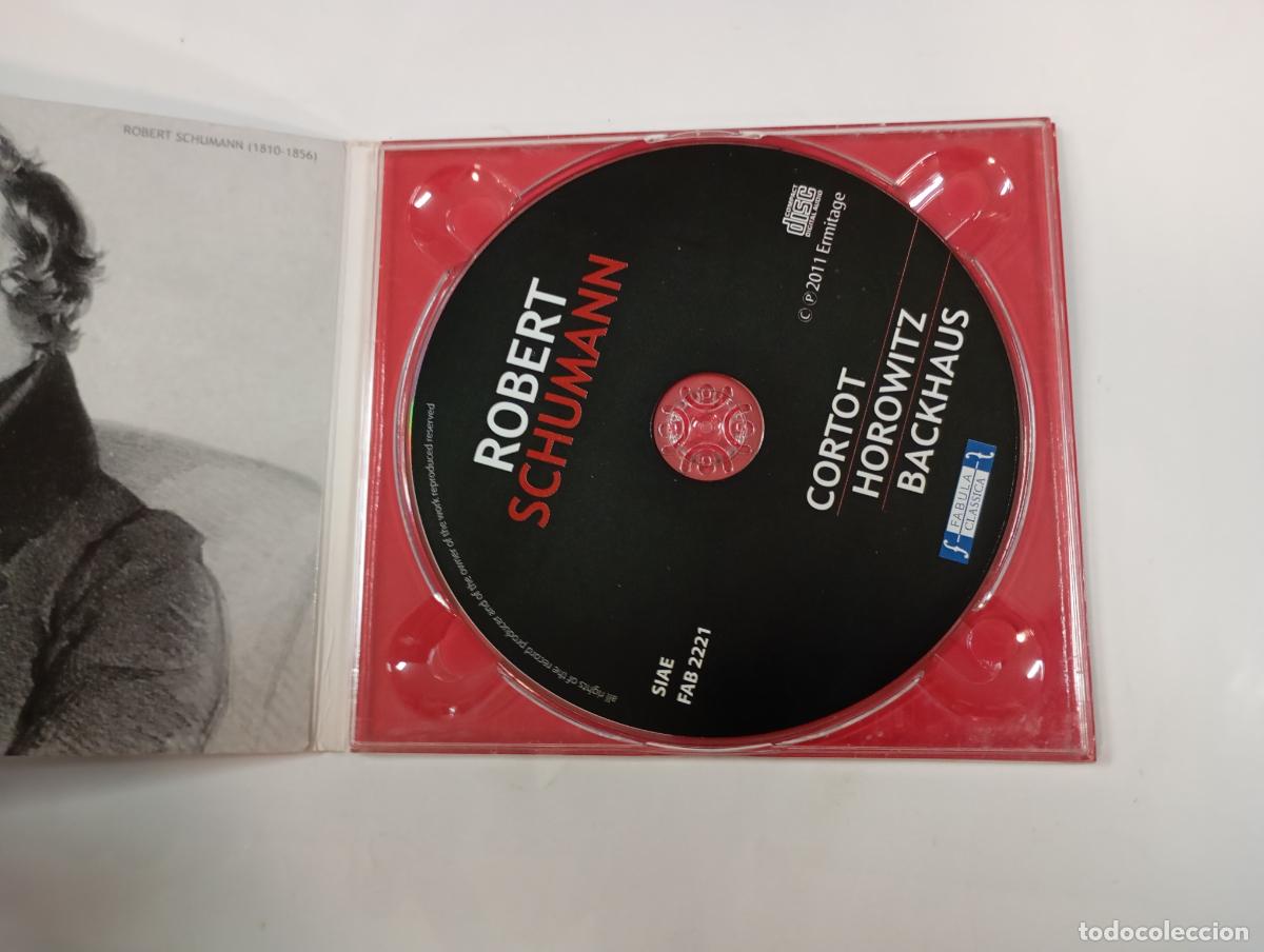 CDs de m&uacute;sica: ROBERT SCHUMANN. CORTOT. HOROWITZ. BACKHAUS. CD. TDKV139 - Foto 2