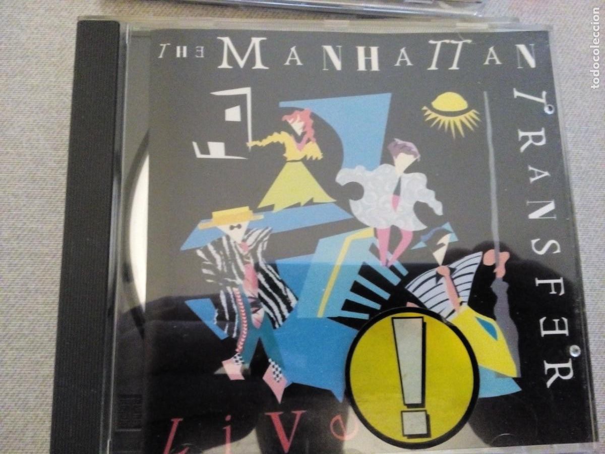 CDs de m&uacute;sica: THE MANHATTAN TRANSFER LIVE CD - Foto 1