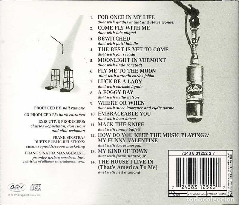 CDs de m&uacute;sica: Frank Sinatra - Duets II. CD - Foto 2
