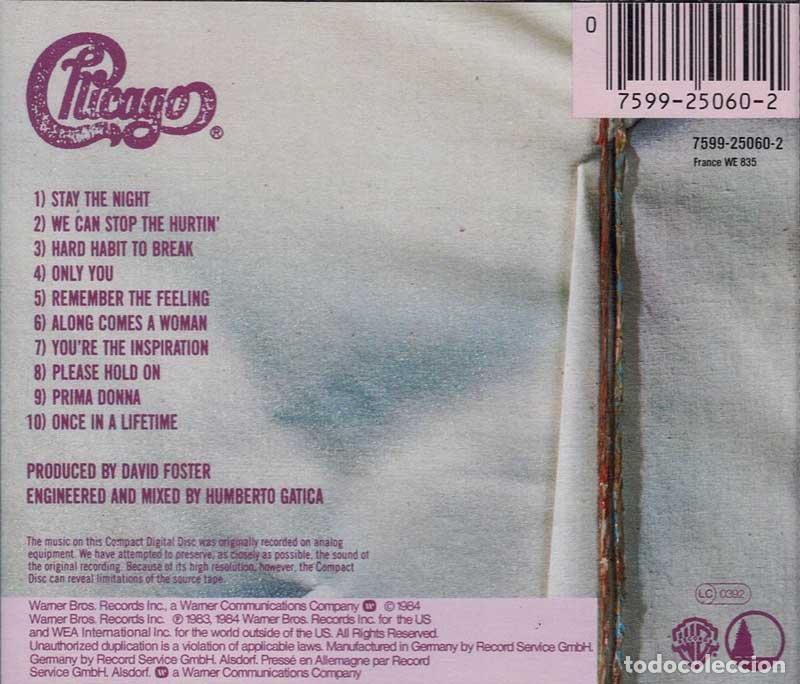 CDs de m&uacute;sica: Chicago - Chicago 17. CD - Foto 2