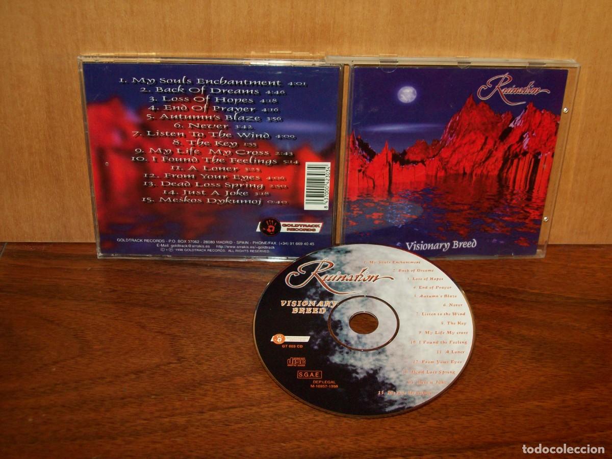 CDs de m&uacute;sica: RUINATION - VISIONARY BREED - CD - Foto 1