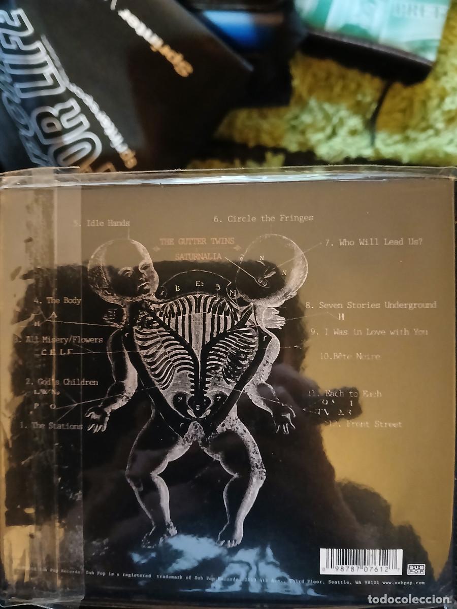 CDs de m&uacute;sica: THE GUTTER TWINS - &rdquo;SATURNALIA&rdquo; (con MARK LANEGAN) - Foto 2
