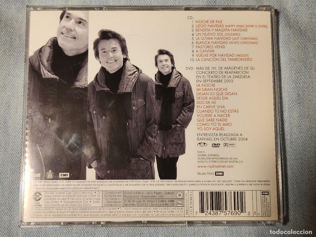 CDs de m&uacute;sica: Raphael Vuelve por Navidad CD + DVD - Foto 2