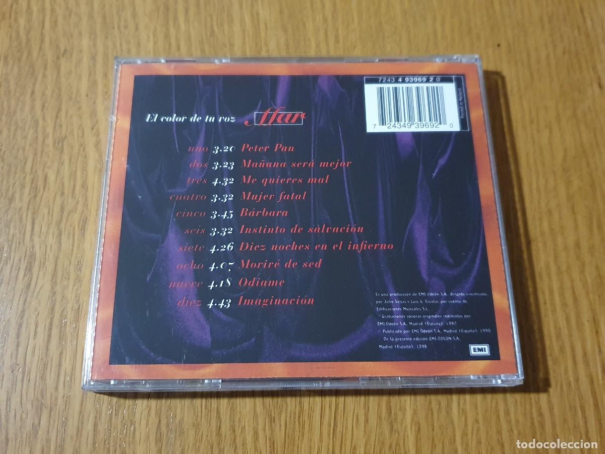 CDs de m&uacute;sica: CD Mar &ndash; El Color De Tu Voz - 1997 - Foto 3