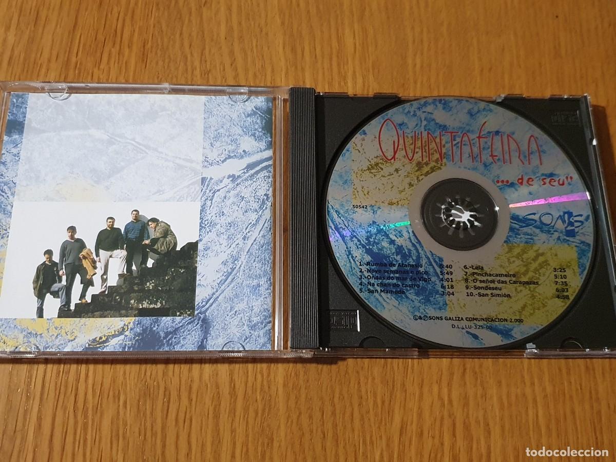 CDs de m&uacute;sica: CD Quintafeira - ...de seu!! - 2000 - Foto 2