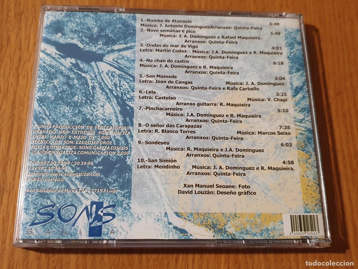 CDs de m&uacute;sica: CD Quintafeira - ...de seu!! - 2000 - Foto 3