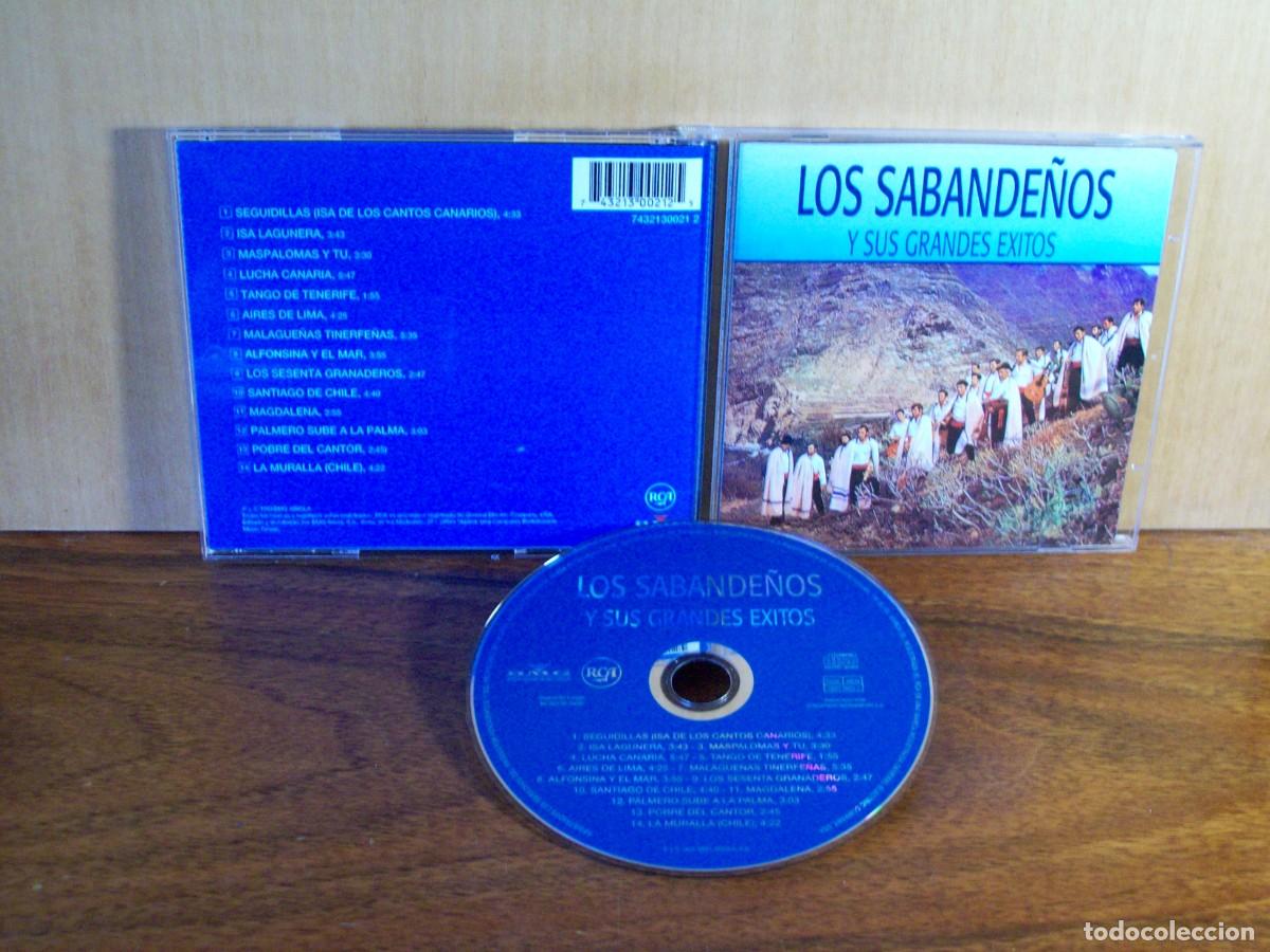 CDs de m&uacute;sica: LOS SABANDE&Ntilde;OS Y SUS GRANDES EXITOS - CD - Foto 1