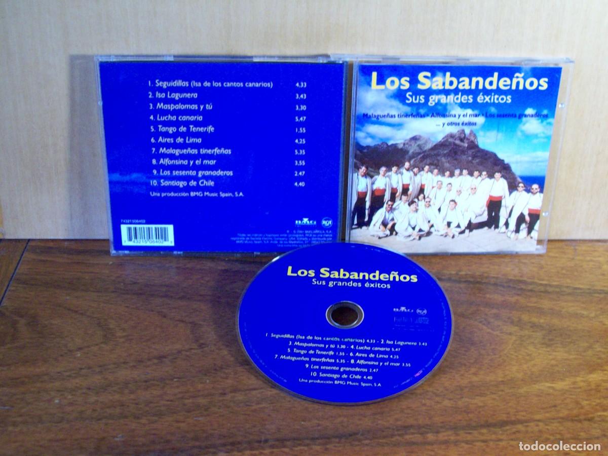 CDs de m&uacute;sica: LOS SABANDE&Ntilde;OS - SUS GRANDES EXITOS - CD - Foto 1