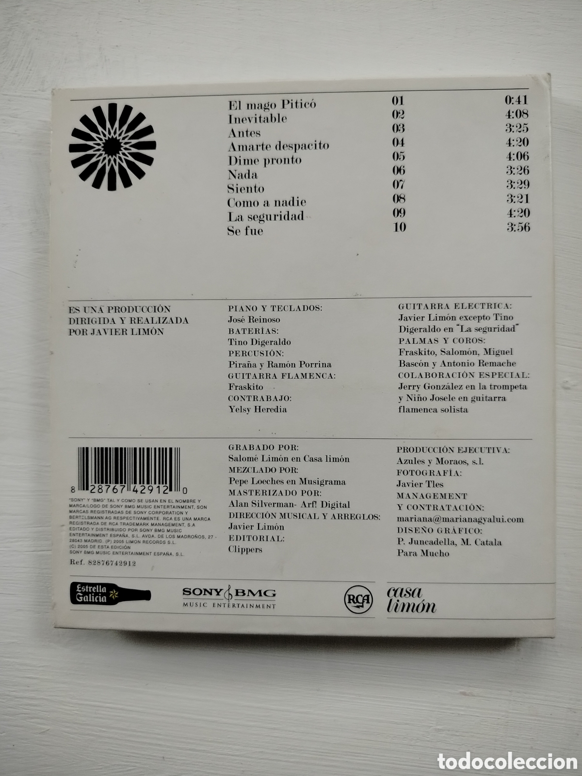 CDs de m&uacute;sica: La Negra CD Casa Lim&oacute;n - Foto 2