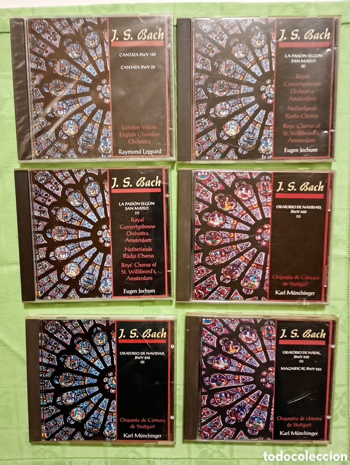 CDs de m&uacute;sica: J.S. Buch en CDs. 6 unidades - Foto 1