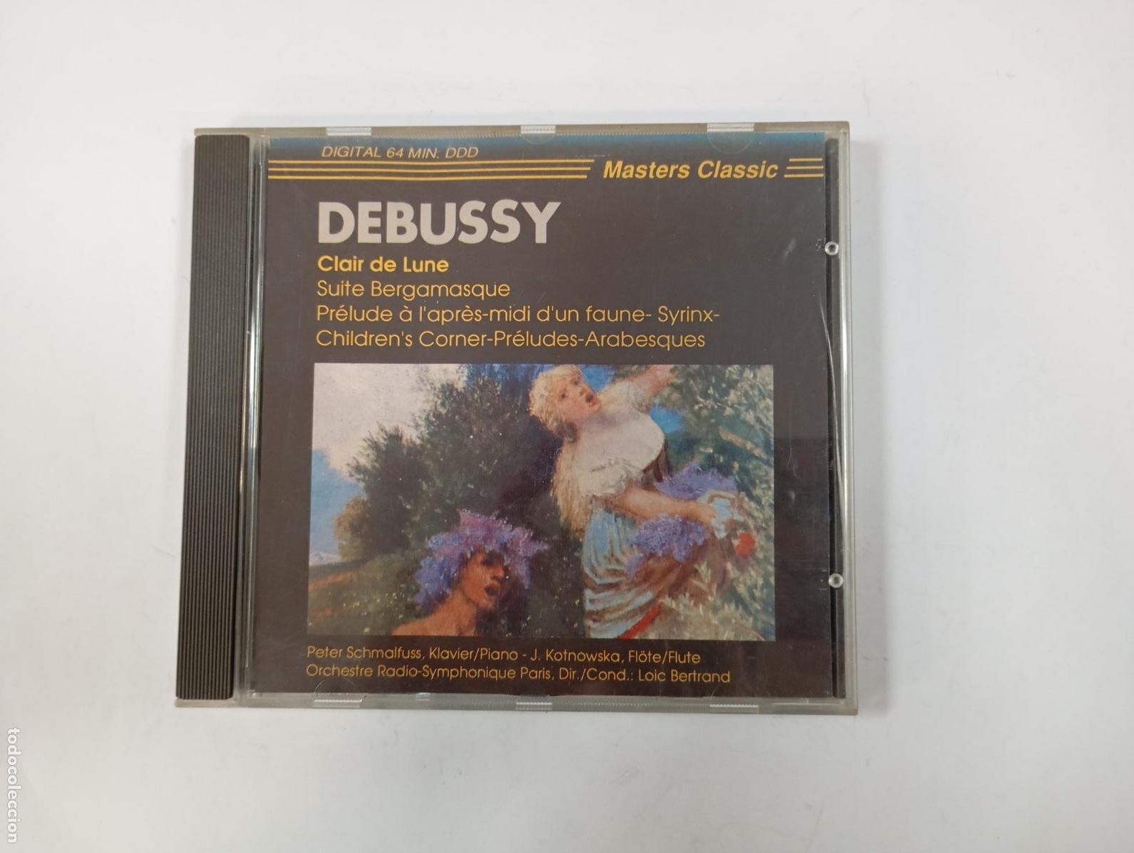 CDs de m&uacute;sica: DEBUSSY. CLAIR DE LUNE. MASTER CLASSIC. CD. TDKV140 - Foto 1