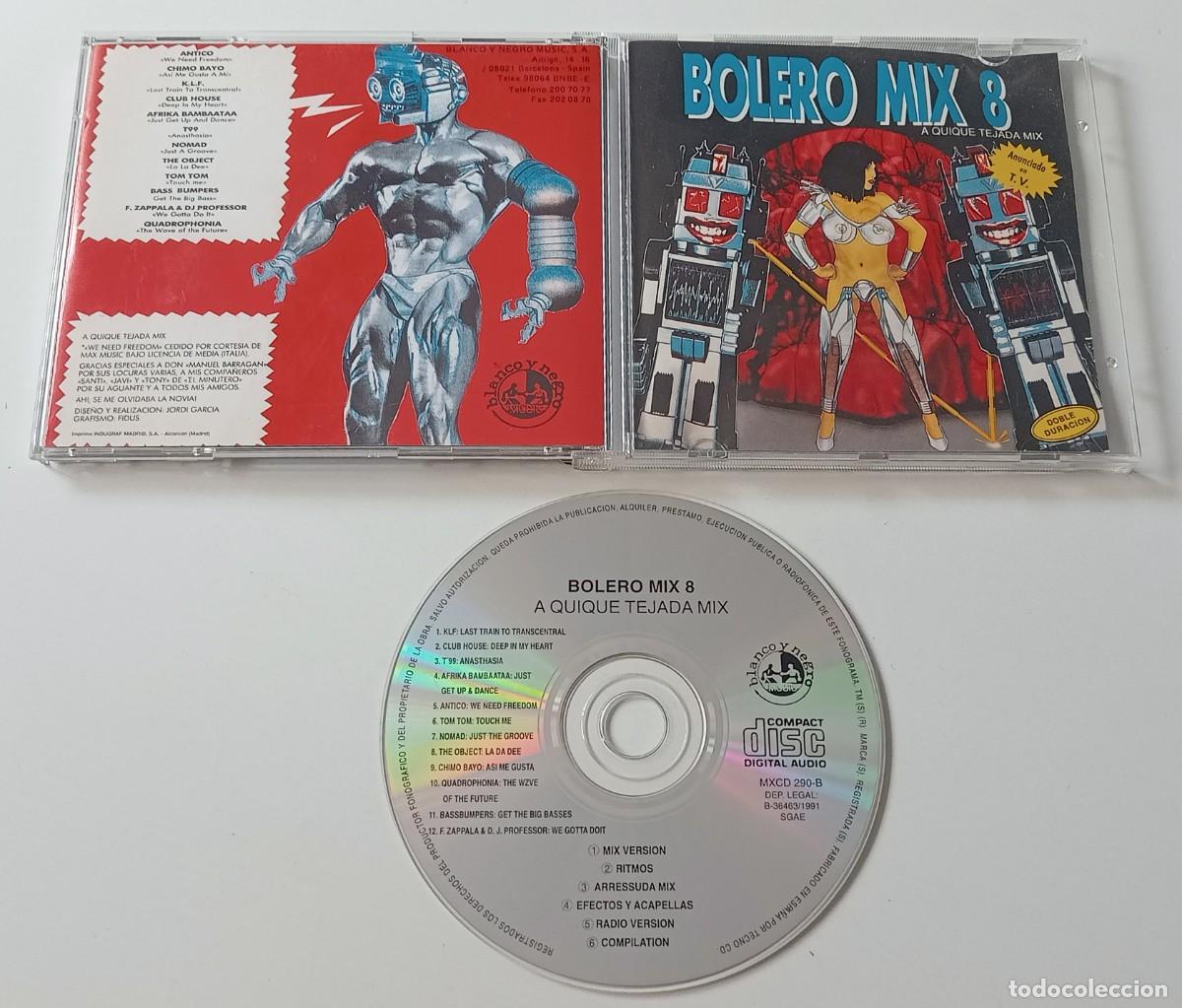 CDs de m&uacute;sica: CD VARIOS - BOLERO MIX 8 - Foto 2