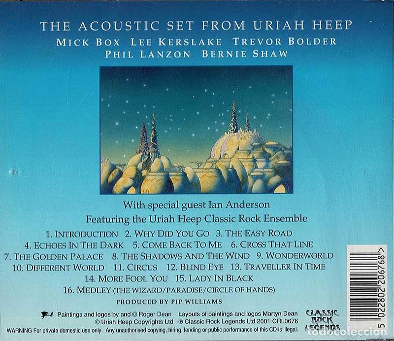 CDs de m&uacute;sica: Uriah Heep - Acoustically Driven. CD - Foto 2