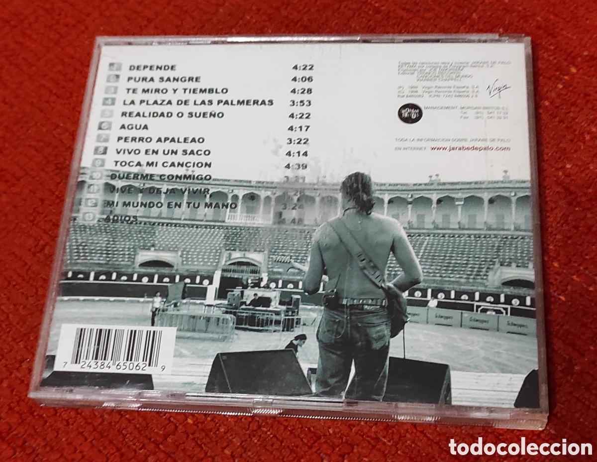 CDs de m&uacute;sica: JARABE DE PALO DEPENDE CD - Foto 2
