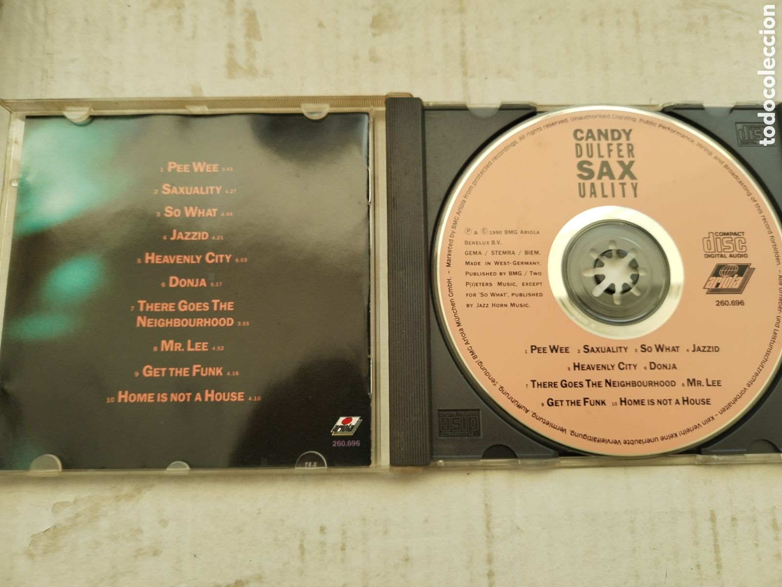 CDs de m&uacute;sica: CD CANDY DULFER/SAX VALITI - Foto 2
