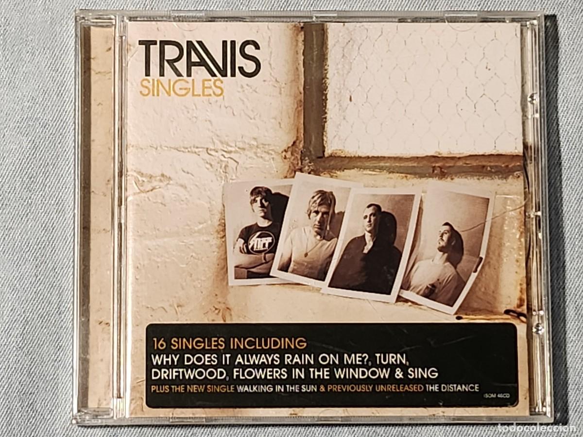 CDs de m&uacute;sica: Travis: Singles (pop brit&aacute;nico) - Foto 1