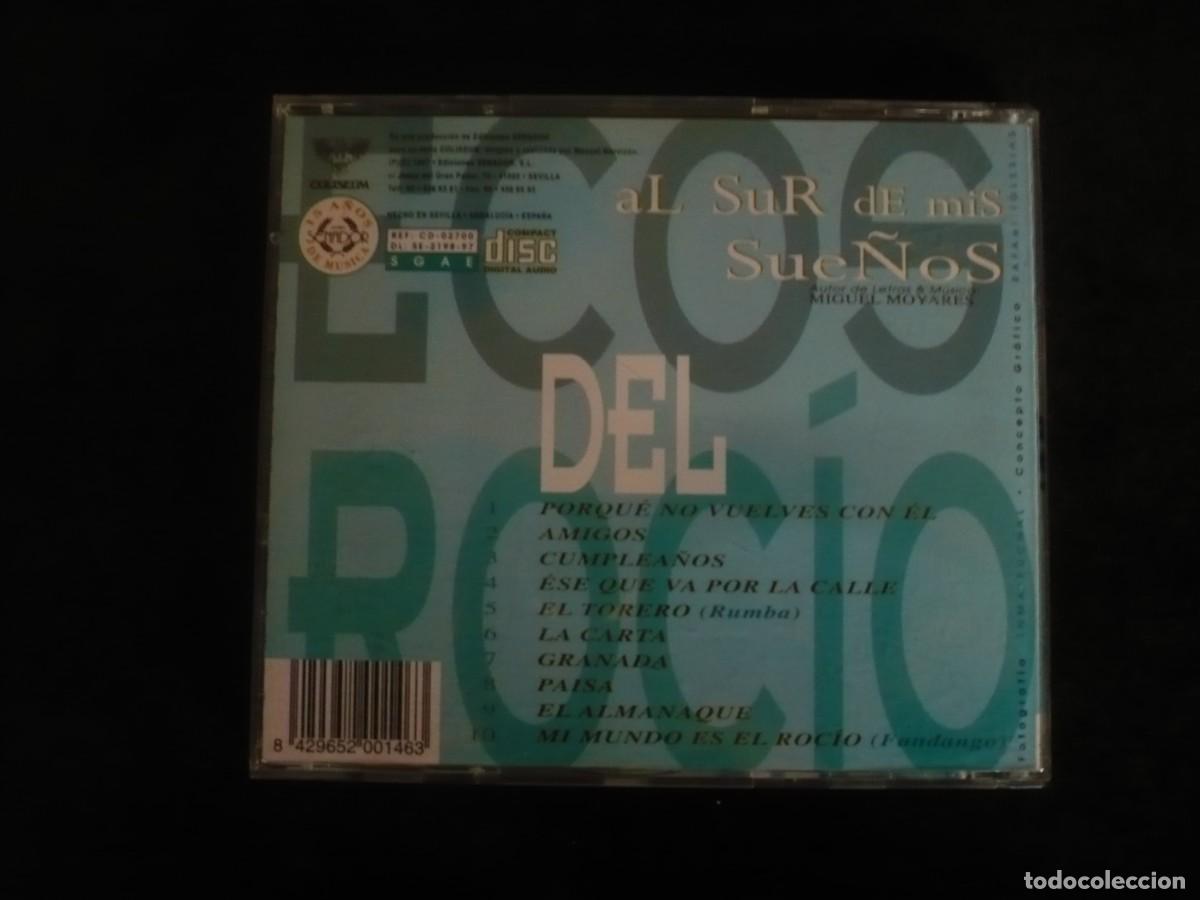 CDs de m&uacute;sica: ecos del rocio - al sur de mis sue&ntilde;os - cd como nuevo - Foto 2