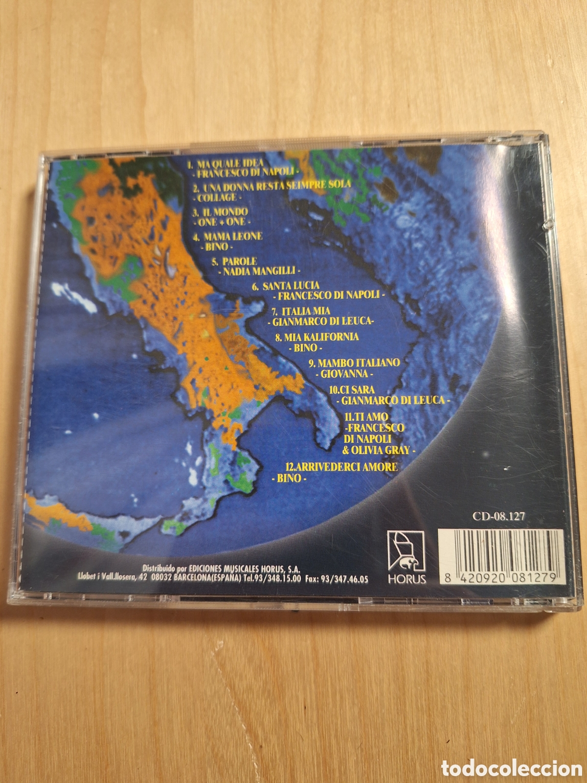 CDs de m&uacute;sica: Scd62 italianisimo 2 CD MUSICA - Foto 2