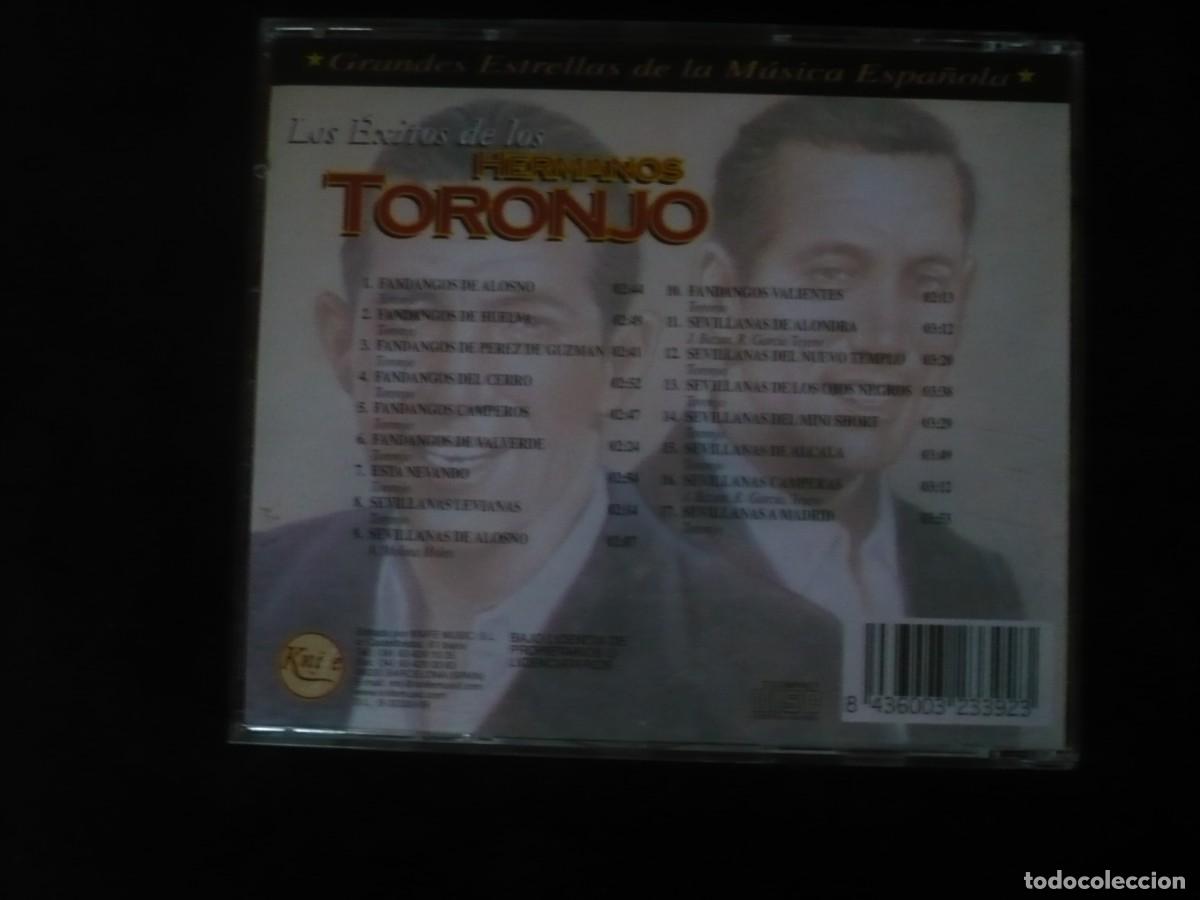 CDs de m&uacute;sica: los exitos de los hermanos toronjo - cd como nuevo - Foto 2