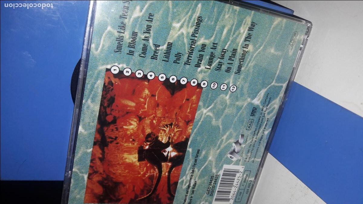 CDs de m&uacute;sica: CD NEVERMIND NIRVANA. ED. ALEMANA DE 1991. 2064244252 - Foto 3