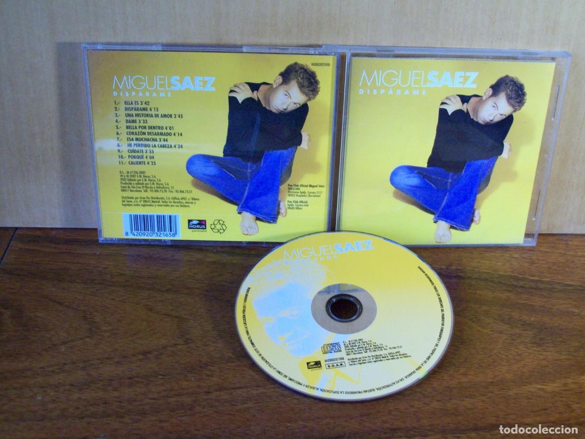 CDs de m&uacute;sica: MIGUEL SAEZ - DISPARAME - CD ---------- - Foto 1