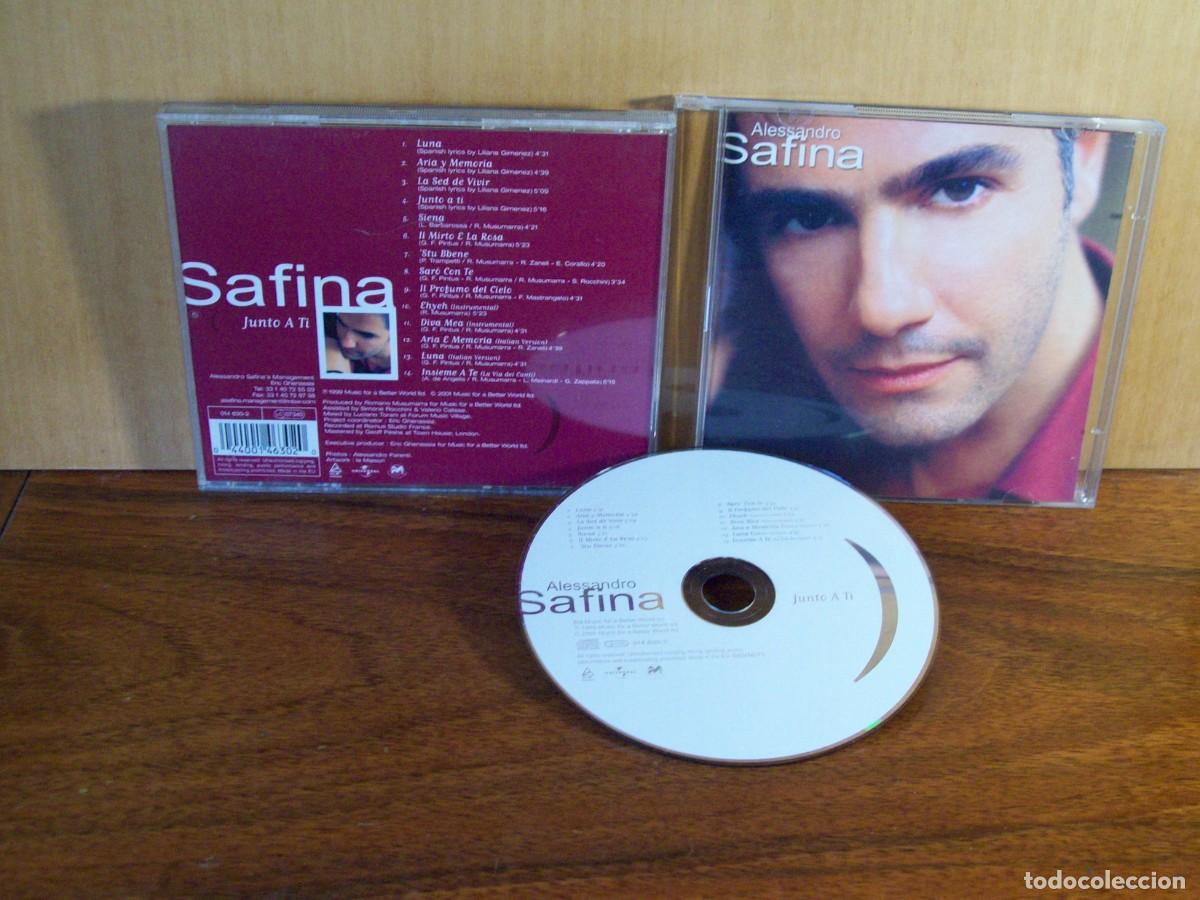 CDs de m&uacute;sica: ALESSANDRO SAFINA - JUNTO A TI - CD - Foto 1