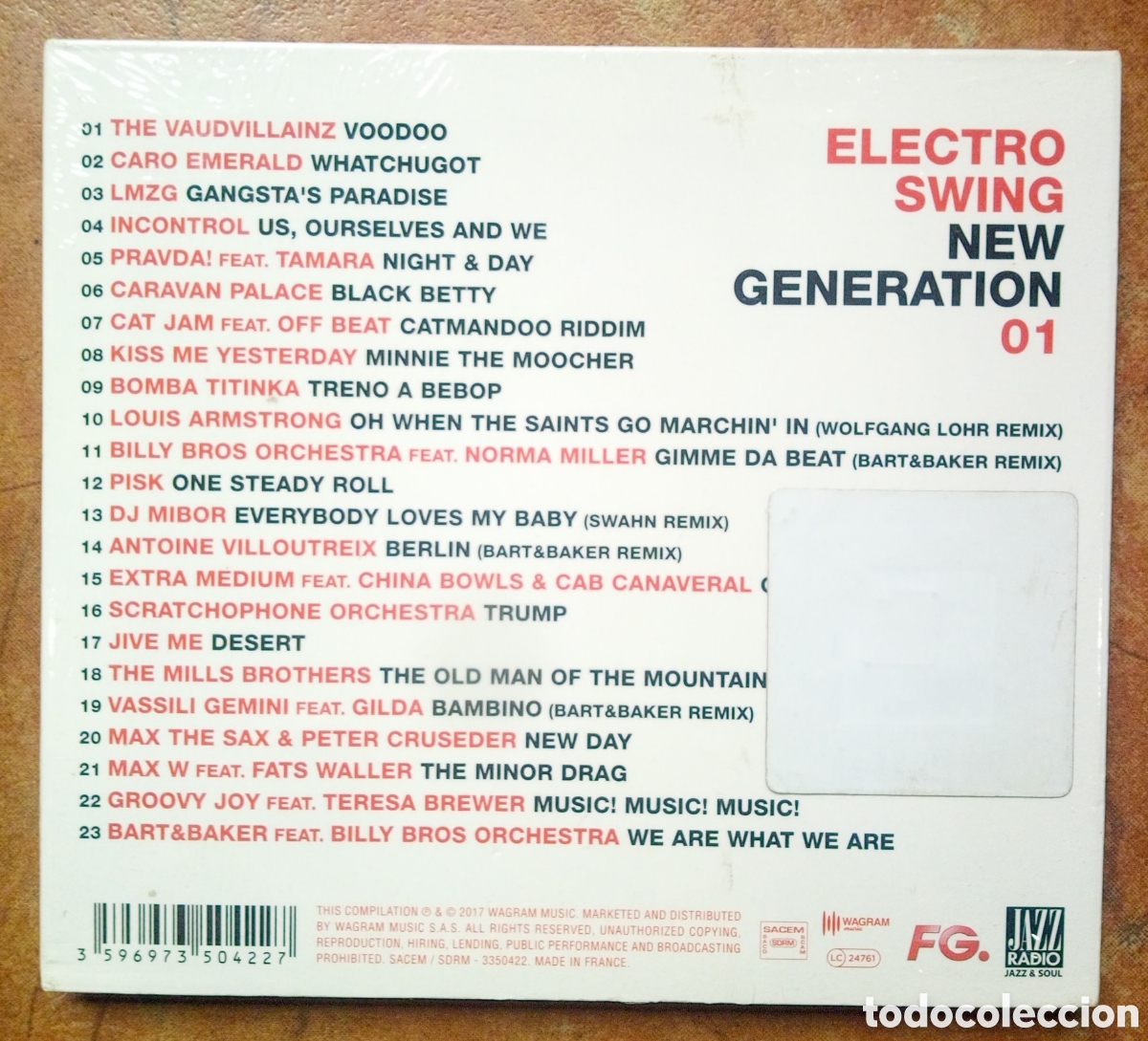 CDs de m&uacute;sica: CD Electro Swing New Generation 01 - Foto 2