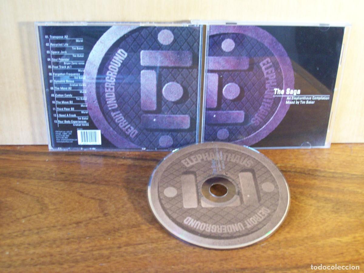CDs de m&uacute;sica: THE SAGA - AN ELEPHANTHUS COMPILATION - MIXED BY TIM BAKER - CD - Foto 1