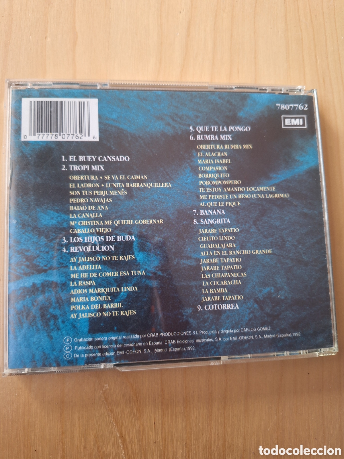 CDs de m&uacute;sica: SCD39 grandes exitos de garibaldi CD MUSICA - Foto 2