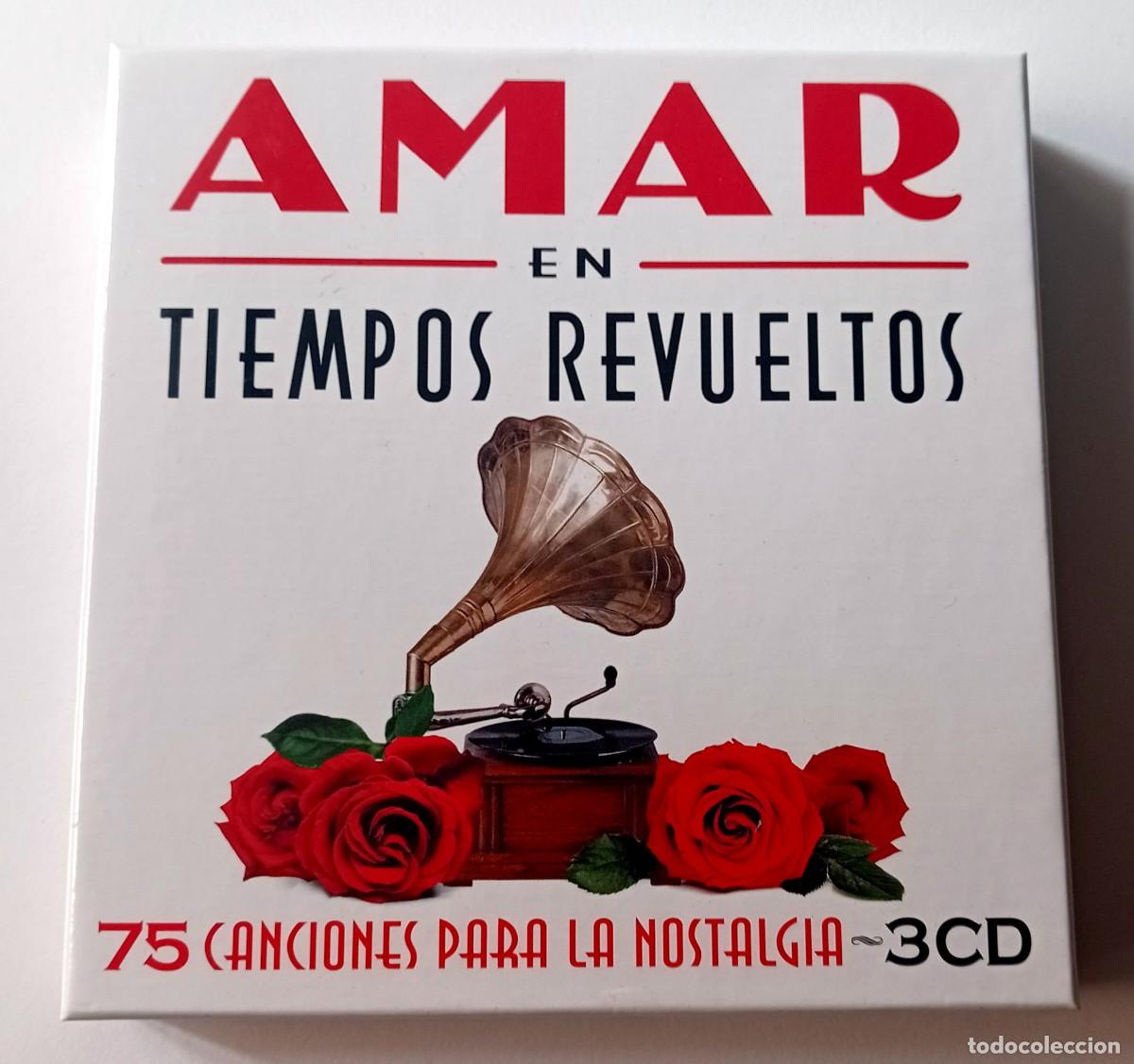 CDs de m&uacute;sica: COFRE 3CD AMAR EN TIEMPOS REVUELTOS - Foto 1