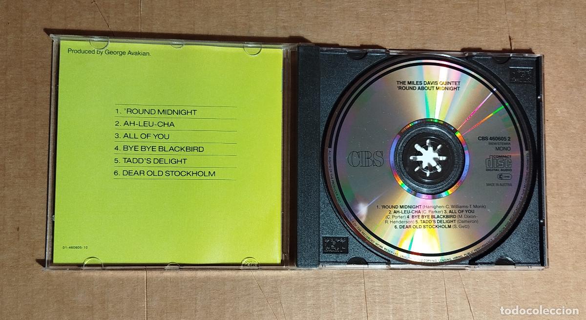 CDs de m&uacute;sica: MILES DAVIS - ROUND ABOUT MIDNIGHT - 1955 - Foto 2