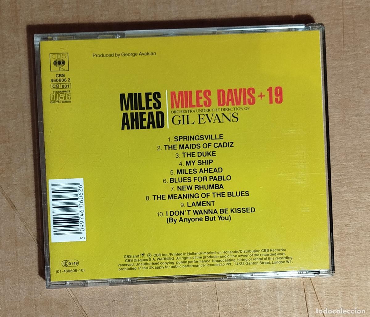CDs de m&uacute;sica: MILES DAVIS - MILES AHEAD - 1957 - Foto 3