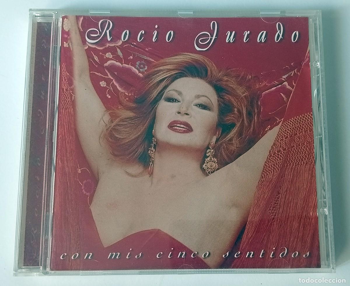 CDs de m&uacute;sica: CD ROC&Iacute;O JURADO - CON MIS CINCO SENTIDOS - Foto 1
