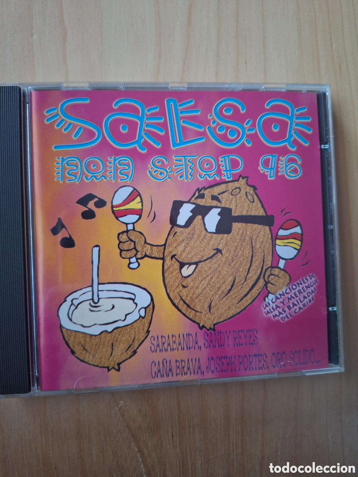 CDs de m&uacute;sica: SCD55 salsa non stop 96 CD MUSICA - Foto 1
