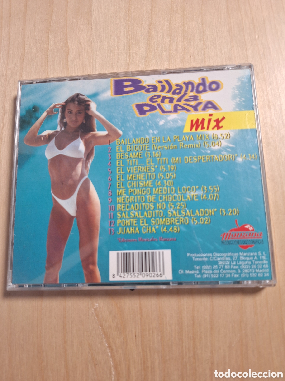 CDs de m&uacute;sica: SCD55 bailando en la playa mix CD MUSICA - Foto 2