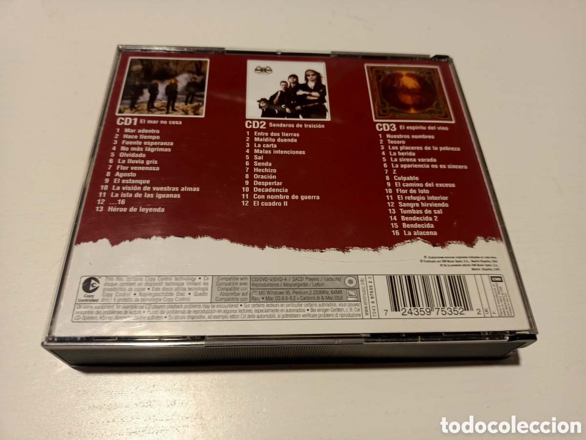 CDs de m&uacute;sica: H&eacute;roes del silencio Fundamentales - Foto 2