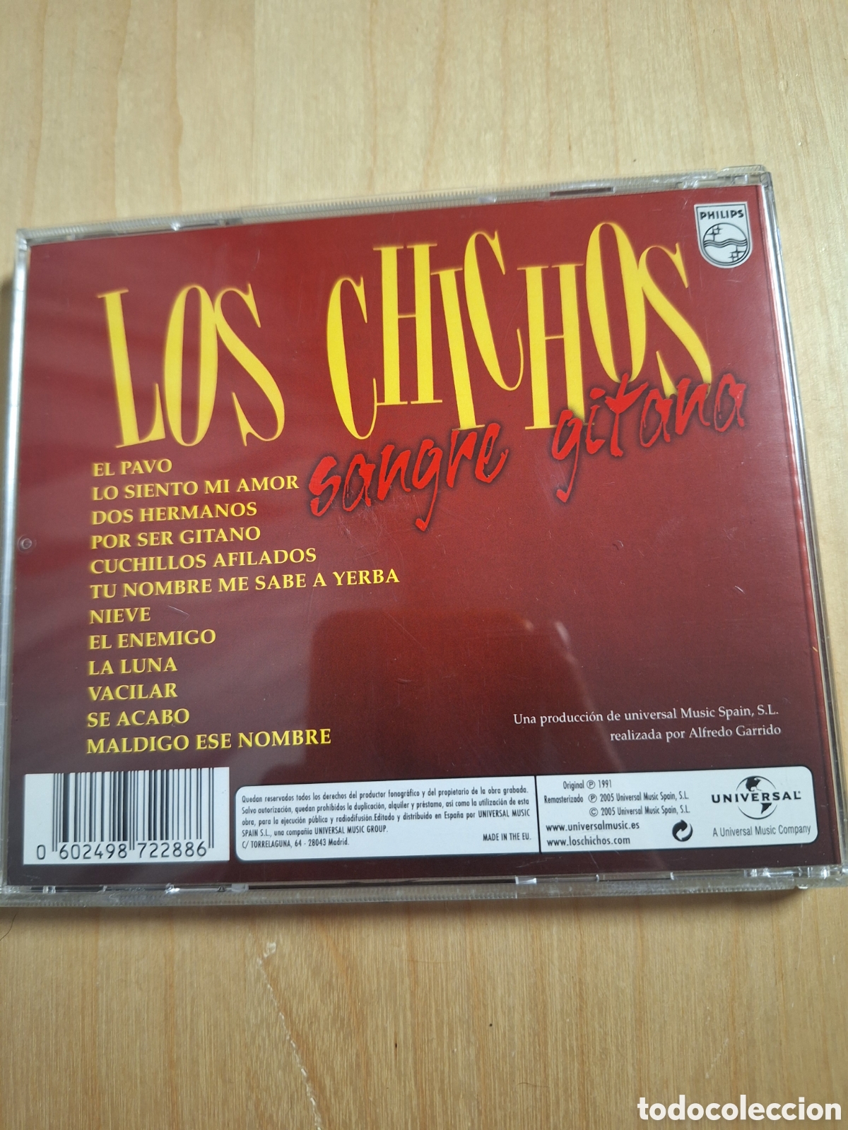 CDs de m&uacute;sica: SCD73 los chichos sangra gitana CD MUSICA - Foto 2