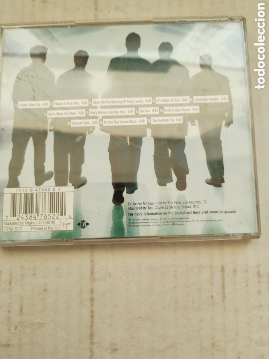 CDs de m&uacute;sica: CD BACKSTREET BOYS/MILLENNIUM - Foto 3