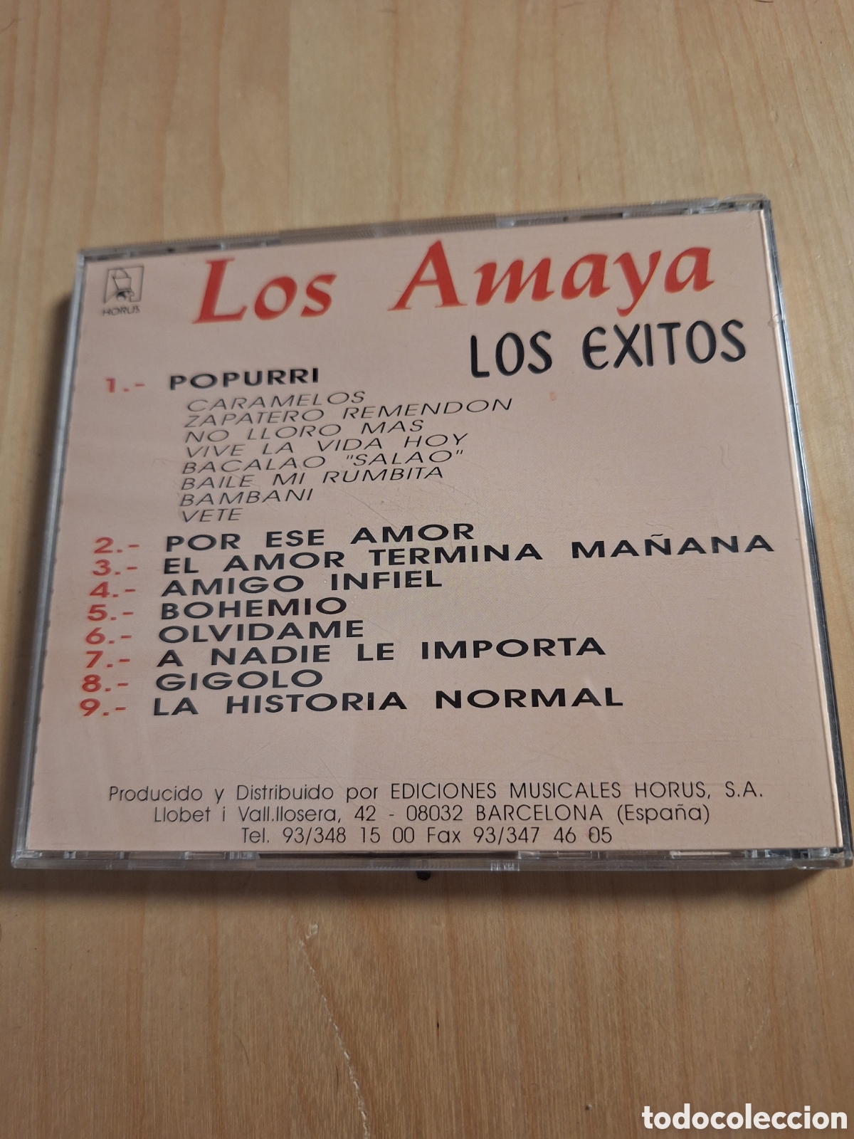 CDs de m&uacute;sica: SCD55 los amaya los exitos CD MUSICA - Foto 2