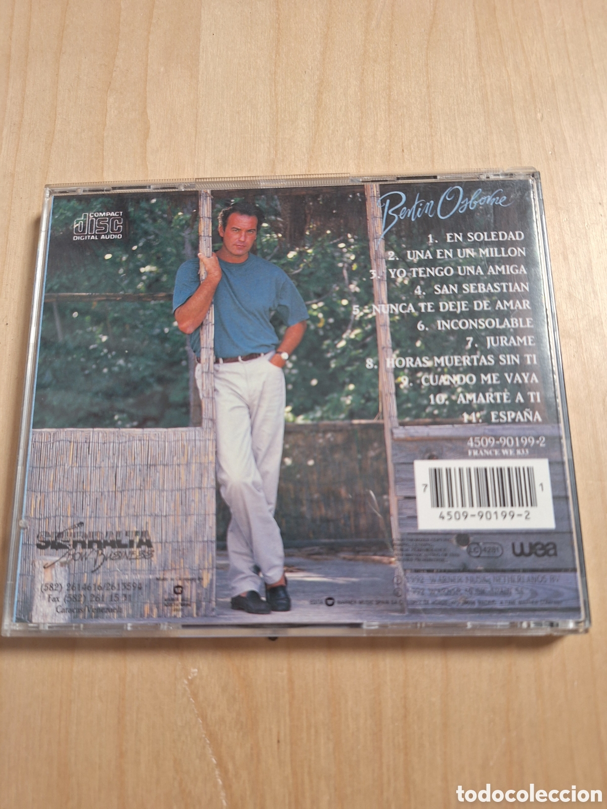 CDs de m&uacute;sica: Scd85 bertin osborne en soledad CD MUSICA - Foto 2