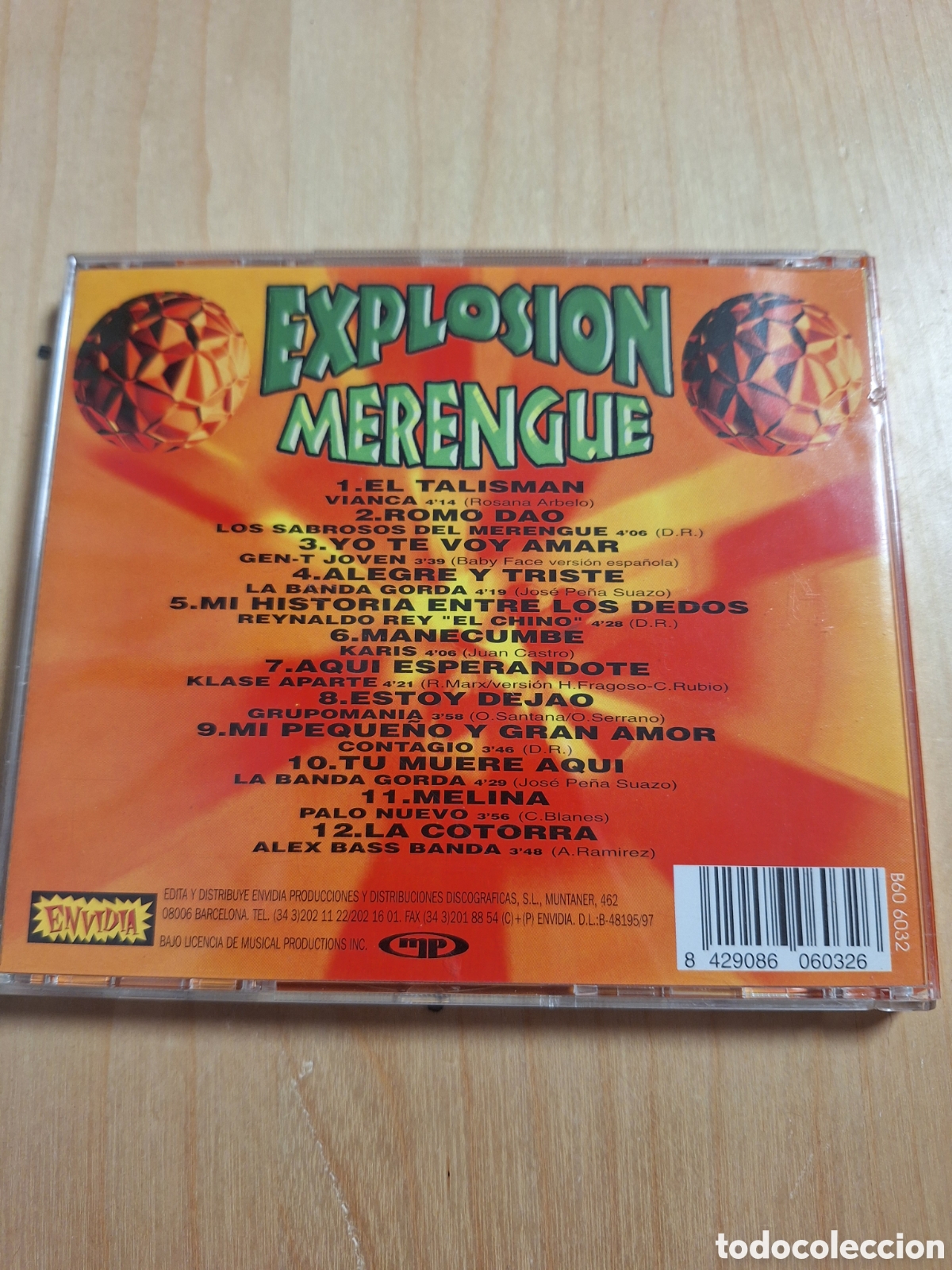 CDs de m&uacute;sica: Scd88 explosi&oacute;n merengue CD MUSICA - Foto 2