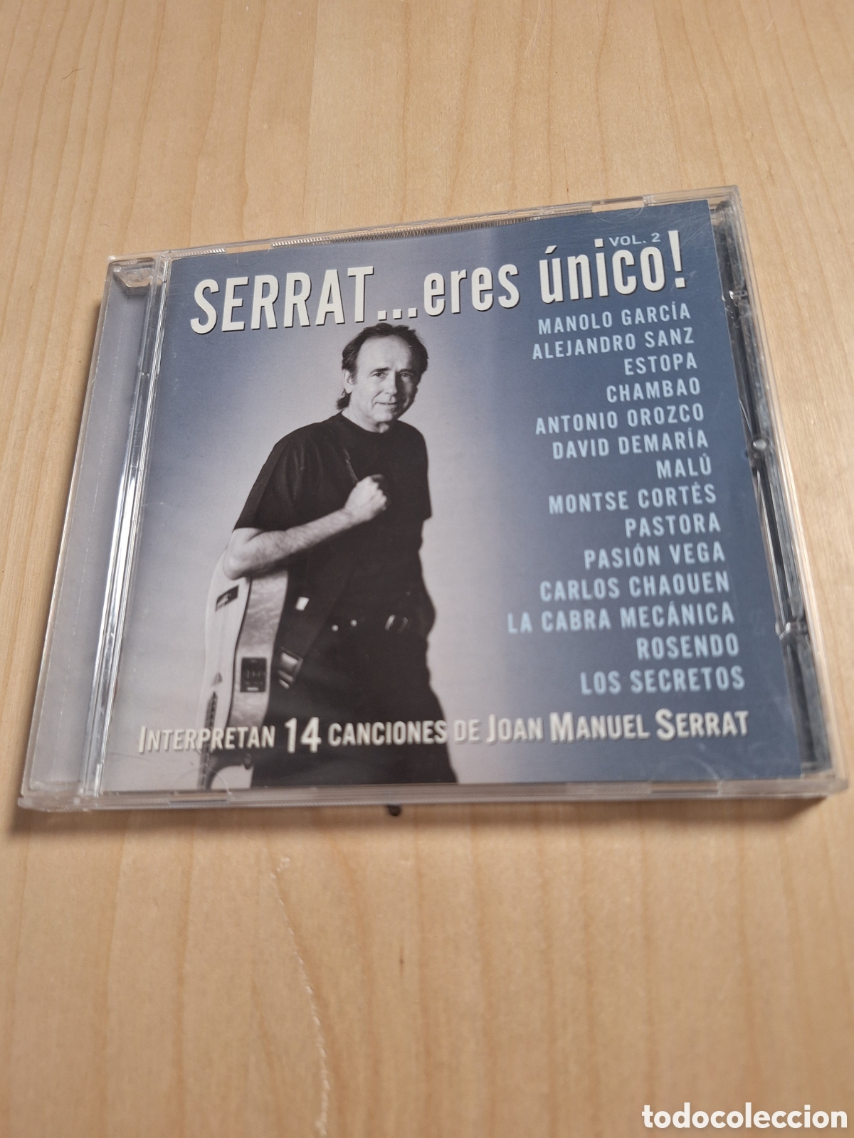 CDs de m&uacute;sica: SCD154 serrat eres &uacute;nico CD MUSICA - Foto 1